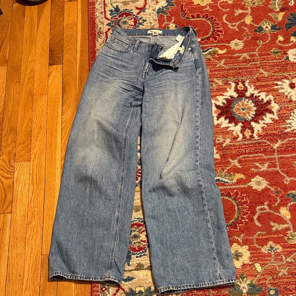 Madewell High Rise Superwide Women's Jeans in Varian Wash